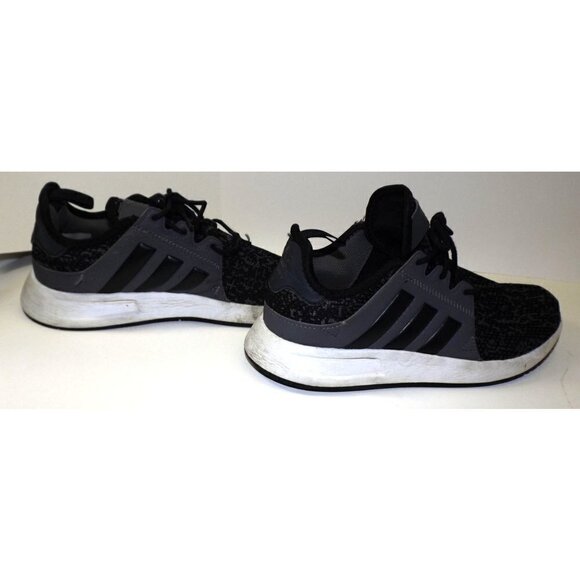 Adidas Lite Racer black gray low top sneakers US 6 Men's - Picture 5 of 8